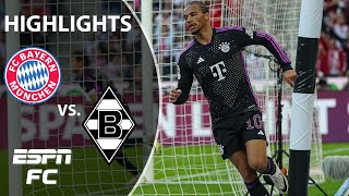 Monchengladbach vs Bayern Munich  Bundesliga Highlights  ESPN FC [upl. by Ruhtracam]