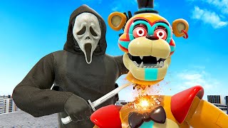 Slicing FNAF Animatronics as Ghostface  Bonelab VR Mods [upl. by Berty316]