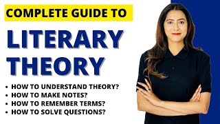 Complete Guide to Literary Theory  NTA UGC NET English Literature  Sunaina Jethani [upl. by Disraeli287]