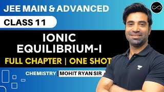 Ionic Equilibrium Class 11  Part 1 One Shot  JEE Main amp Advanced  Mohit Ryan Sir [upl. by Eselahc]