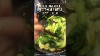 How to stir fry bok choy [upl. by Bohannon]