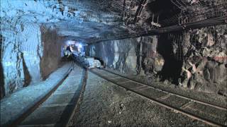 Bulk Material Handling Rail Veyor at Vale Underground MineSudbury [upl. by Euqinotna]