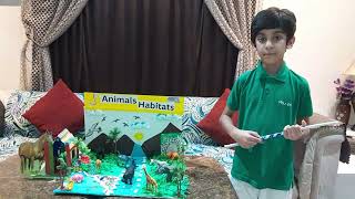 Animal habitat project grade 2 [upl. by Halima]