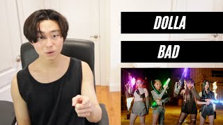 DOLLA  BAD Official Music Video REACTION [upl. by Giarg]