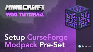 How to Setup CurseForge Modpacks on Your Server  Minecraft Java [upl. by Imoian525]