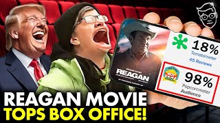 Reagan Movie Rotten Tomatoes Audience RATIOS Critics  Libs Have a MELTDOWN [upl. by Sayette193]