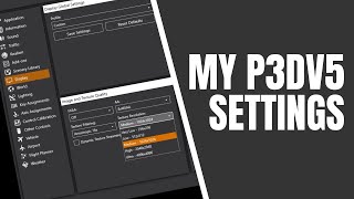 My P3Dv5 Settings  Performance Over Visuals [upl. by Tobe]