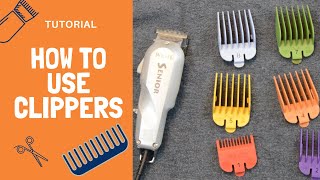 How to Use Clippers  Haircuts at Home [upl. by Ykceb371]