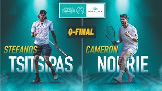 Stefanos Tsitsipas vs Cameron Norrie  2022 Mubadala World Tennis Championship QF [upl. by Eiramnwad326]