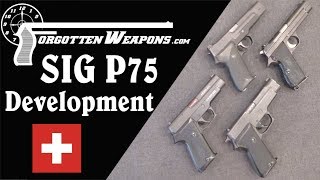 Development of the SIG P220 aka the Swiss P75 Army Pistol [upl. by Alaik798]