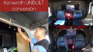 Kenworth truck gets unibilt conversion done to it [upl. by Amara]