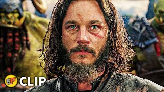 Lothar vs Blackhand  Makgora Scene  Warcraft 2016 Movie Clip HD 4K [upl. by Rebmetpes]