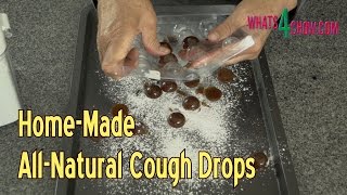 Home Made All Natural Cough Drops  Home Made Cold amp Flu Remedy  Throat Lozenges [upl. by Akimik]