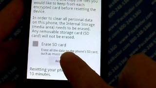 Motorola Droid X Erase Cell Phone Info  Delete Data  Master Clear Hard Reset [upl. by Rehm877]