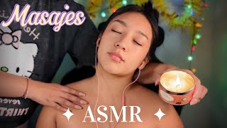 ASMR masaje de relajación para provocar sueño  le hago mimos hasta que se duerma  María DL ASMR [upl. by Raman]