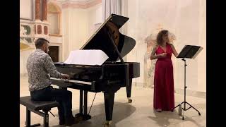 Zandonai “L’Assiuolo”  Cobalto Ensemble CinziaPrampolini  AndreaRocchiPianist [upl. by Tehr]