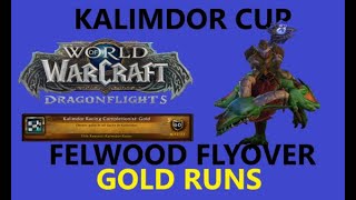 Kalimdor Cup  Felwood Flyover All Gold Runs [upl. by Coit]