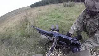 Gunning through my eyes British Army GPMG [upl. by Slavin382]