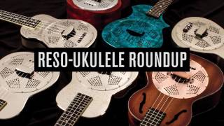 Uke Roundup New Resonator Ukuleles from Kala Luna National Recording King and More [upl. by Rebecka41]