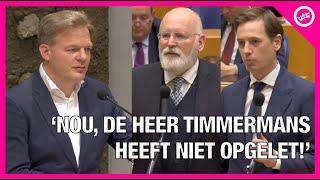 Pieter Omtzigt is KLAAR met het gezuig van Timmermans en Dassen en zet ze in de hoek OPLETTEN [upl. by Netsyrk]