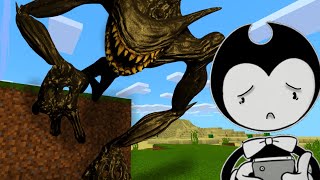 BENDY VS BEAST BENDY FINAL BATTLE BATIM Minecraft [upl. by Oeniri439]