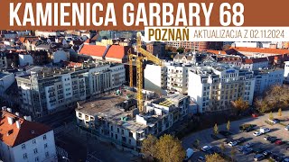 Kamienica Garbary 68  Poznań Update z 02112024 [upl. by Yzeerb]