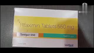 Rexigut 550 mg tablet Rifaximin 550 mg tablet Benifits amp side effects [upl. by Orbadiah158]