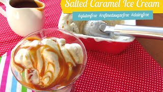 Salted Caramel Ice Cream paleo refinedsugarfree [upl. by Machutte]