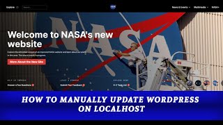 How to Manually Update WordPress on Local Host  StepbyStep Guide [upl. by Koch]