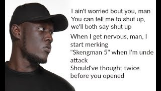 Stormzy ft Kehlani  Cigarettes amp Cush Lyrics [upl. by Annahtur236]