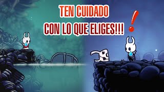 LAS DECISIONES MÁS DURAS QUE TOMARÁS EN HOLLOW KNIGHT y sus consecuencias  LOGROS [upl. by Killigrew]