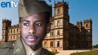 Gary Carr Becomes First Black Actor on Downton Abbey Season 4 [upl. by Fortna]