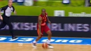 Dunk of the Game B McCalebb BIHMKD EuroBasket 2013 [upl. by Bordy357]