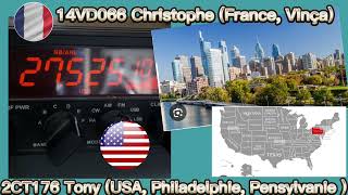 USA Philadelphie Pensylvanie 14VD066 Christophe amp 2CT176 Tony [upl. by Nagirrek307]