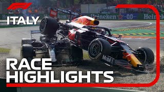 Race Highlights  2021 Italian Grand Prix [upl. by Anillek809]