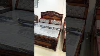 Modernly Carved Segun Wood Bed with Double Box amp Side PallaAll Assam Delivery Available☎️9435386963 [upl. by Grefer]