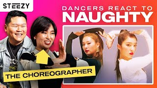 Red Velvet Choreographer Reacts To IRENE amp SEULGI 놀이 Naughty [upl. by Brunk427]