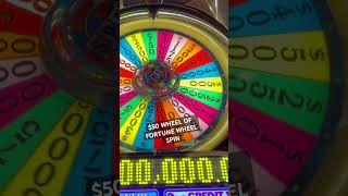 50SPIN BONUS ON WHEEL OF FORTUNE SLOT casino wheeloffortune slots [upl. by Siravart]