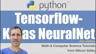 Python TensorflowKeras NeuralNet for Classification Jupyter Notebook [upl. by Worl]