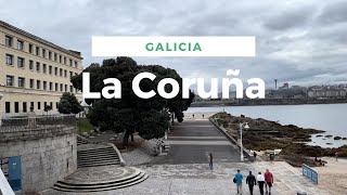 La Coruña una de las ciudades más bonitas de España 🌊🌲🌱 [upl. by Atelahs442]