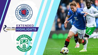 Rangers vs Hibernian Extended Highlights  SPFL  CBS Sports Golazo  Europe [upl. by Koby]