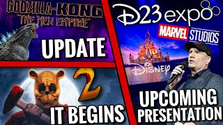 Disney Upcoming Announcements Godzilla x Kong Update Blood amp Honey 2 amp MORE [upl. by Caren]