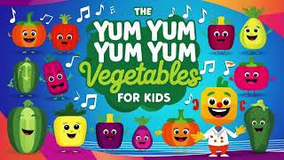 Yum Yum Vegetables Song  Nursery Rhymes amp Kids Hindi Songs [upl. by Yelrihs]