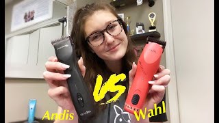 Andis vs Wahl Cordless Clippers  with clipper noise comparison [upl. by Allimaj]