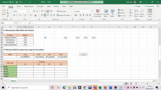 TUTORIAL METODE TOPSIS MENGGUNAKAN EXCEL [upl. by Byrn]