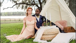 🥀 Netflixs Bridgerton Themed Wedding Video [upl. by Ahsini752]