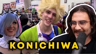 HasanAbi REACTS to Noob Dude Simping at ANIME EXPO  SuperMega [upl. by Ricarda]