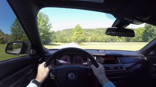 2015 BMW Alpina B7 POV Test Drive [upl. by Refotsirc254]