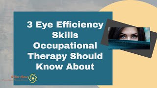 Vision After a Concussion  Occupational Therapy Vision Skills [upl. by Sueaddaht920]