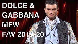 DOLCE amp GABBANA  FALL WINTER 2019  2020  FULL FASHION SHOW [upl. by Etra]